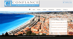 Desktop Screenshot of confianceimmobiliere.com